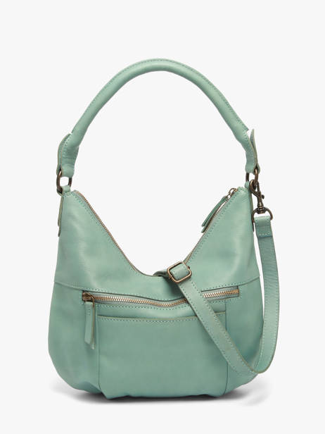 Shoulder Bag Heritage Leather Biba Blue heritage BT29 other view 3