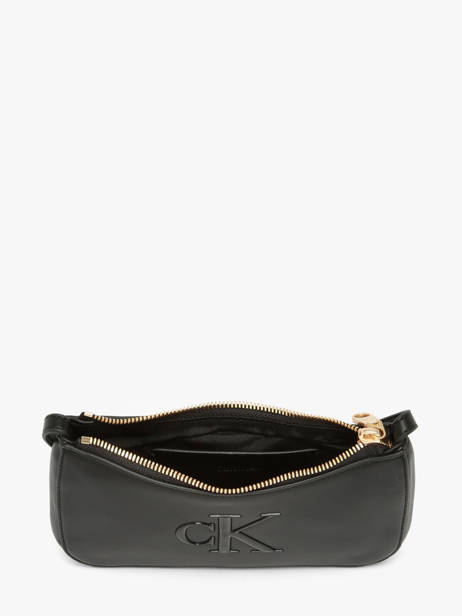 Sac Bandoulière Bold Monogram Calvin klein jeans Noir bold monogram 4F1125G vue secondaire 2