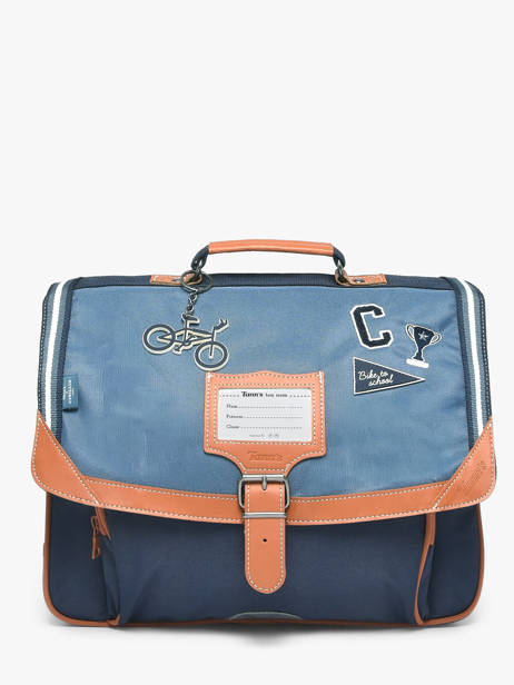 Cartable 2 Compartiments Tann's Bleu les fantaisies g 38208