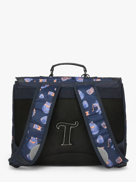 Cartable 1 Compartiment Tann's Bleu les fantaisies g 35155 vue secondaire 3