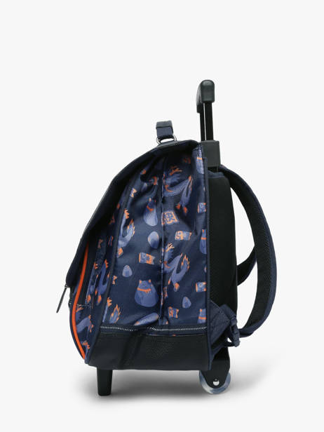 Cartable à Roulettes 2 Compartiments Tann's Bleu les fantaisies g 43155 vue secondaire 1