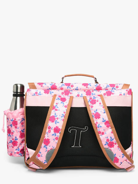 Cartable 2 Compartiments Tann's Rose les fantaisies f 26382613 vue secondaire 3