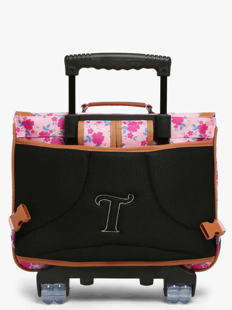 Cartable à Roulettes 2 Compartiments Tann's Rose les fantaisies f 26422613 vue secondaire 4