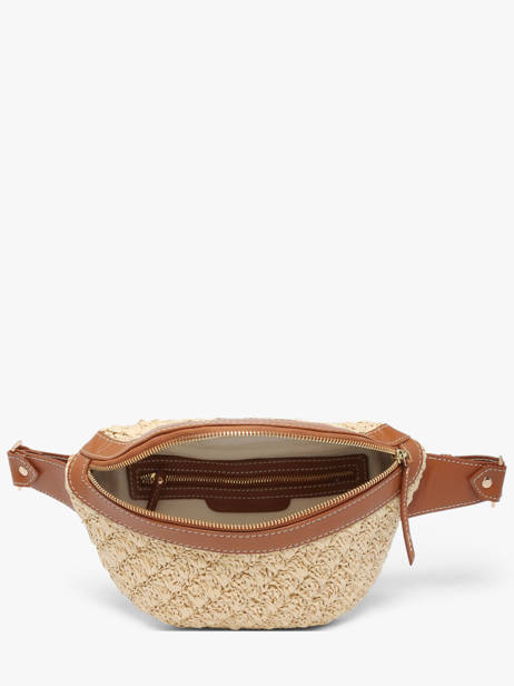 Sac Banane Paul marius Beige raphia BANANRAP vue secondaire 2