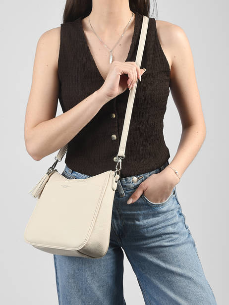 Sac Bandoulière Grained Miniprix Beige grained F8575 vue secondaire 1
