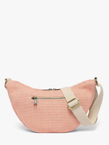 Crossbody Bag Tressage Hindbag Orange tressage TS other view 3