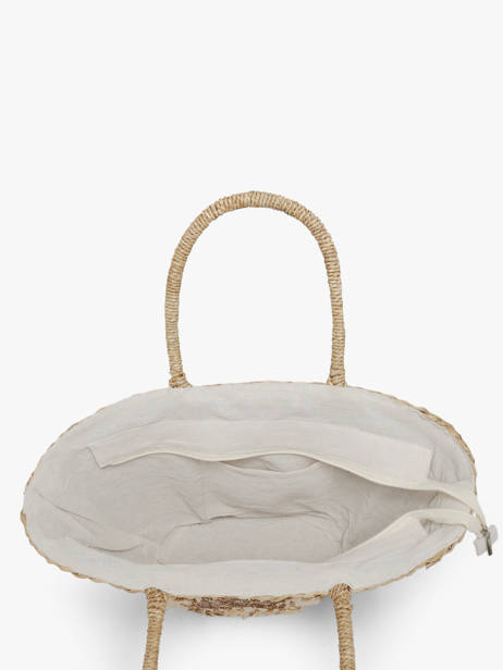 Sac Porté épaule Straw Paille Miniprix Beige straw B468 vue secondaire 1