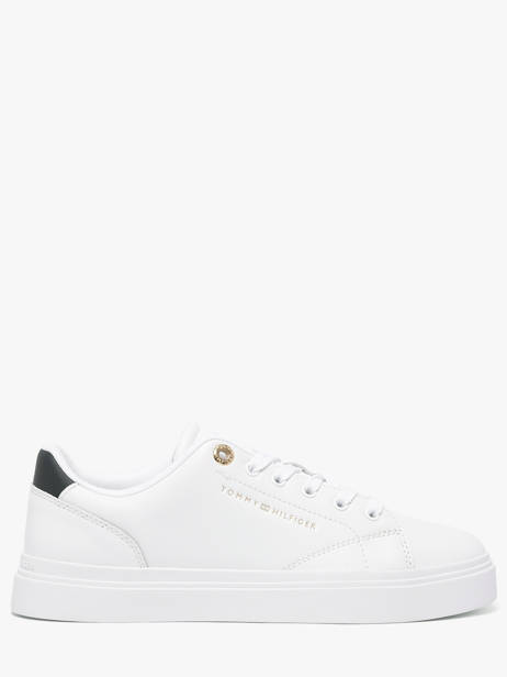 Sneakers En Cuir Tommy hilfiger Blanc women 91050K6