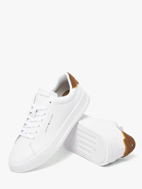 Sneakers En Cuir Tommy hilfiger Blanc men 536702R vue secondaire 2