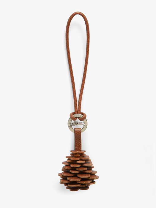 Longchamp Porte-clés pomme de pin Key rings Brown