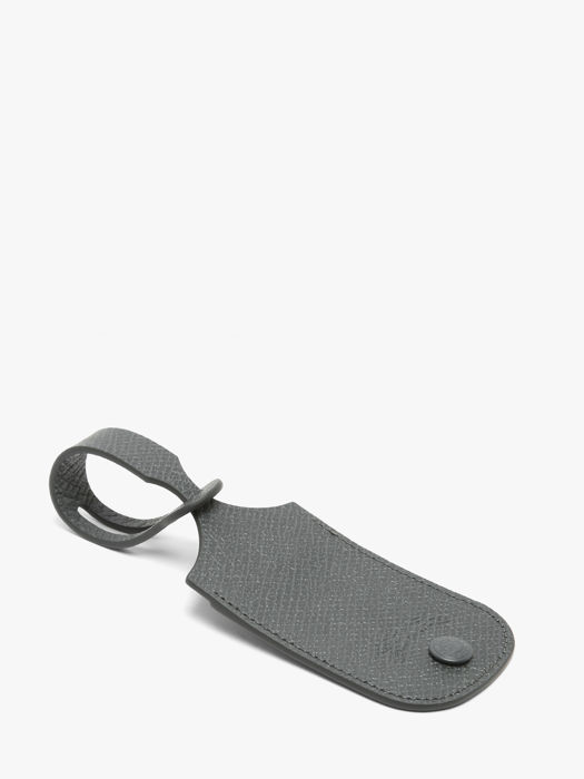 Longchamp Porte-clés cuir pliage one Passport cover Silver