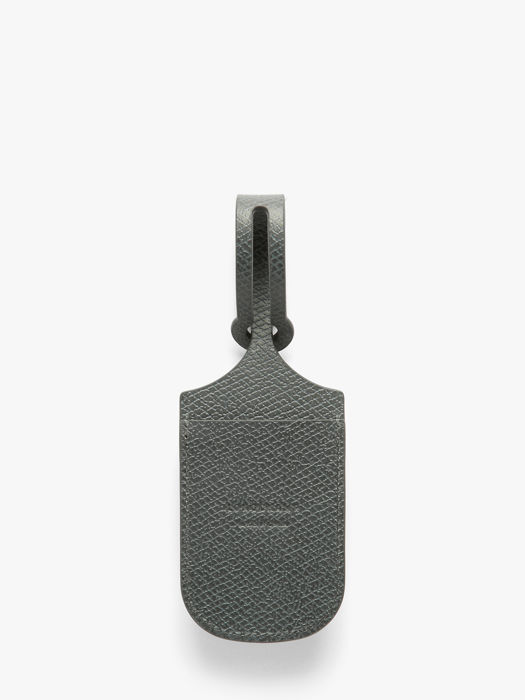 Longchamp Porte-clés cuir pliage one Passport cover Silver