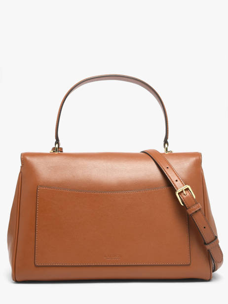 Sac Porté Main Farrah Cuir Lauren ralph lauren Marron farrah 31P11738 vue secondaire 3