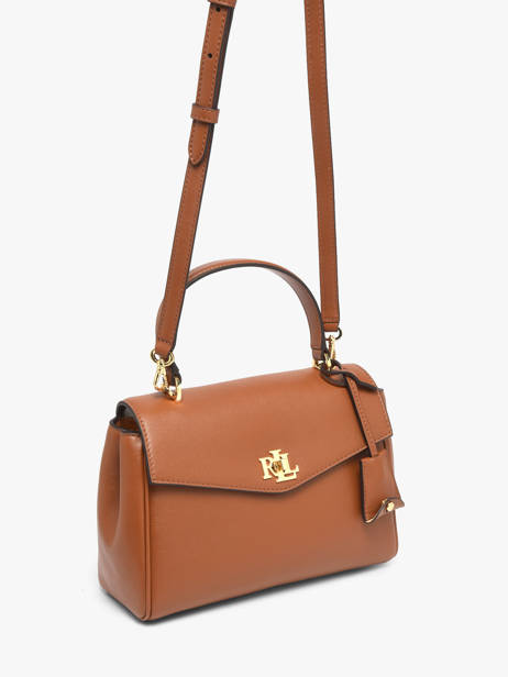 Sac Bandoulière Farrah Lauren ralph lauren Marron farrah 31P15611 vue secondaire 1