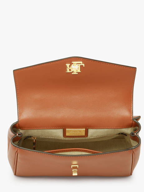 Sac Bandoulière Farrah Lauren ralph lauren Marron farrah 31P15611 vue secondaire 2