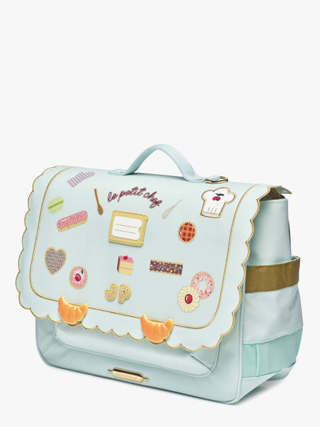 Cartable 2 Compartiments Jeune premier Bleu daydream girls G vue secondaire 2