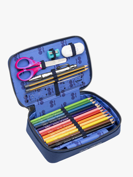 Trousse 1 Compartiment Jeune premier Vert daydream boys B vue secondaire 2