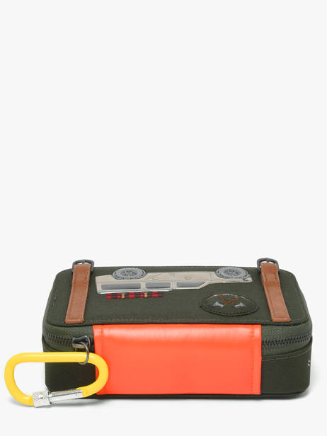 Trousse 1 Compartiment Jeune premier Vert daydream boys B vue secondaire 4