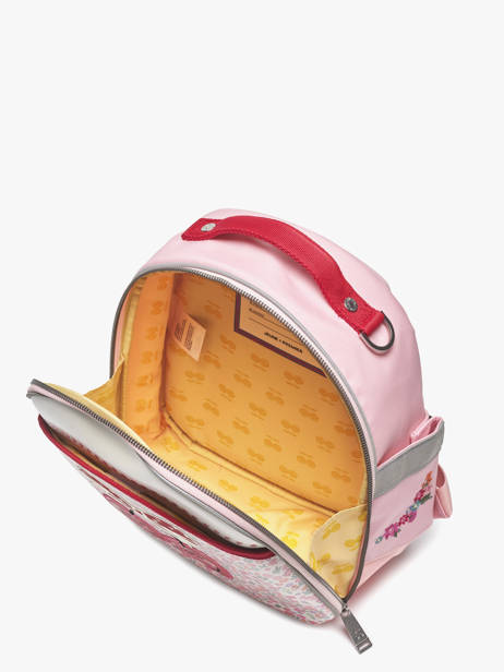 1 Compartment Backpack Jeune premier Pink daydream girls G other view 3