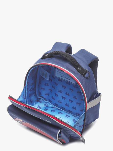 1 Compartment Backpack Jeune premier Blue daydream boys B other view 3