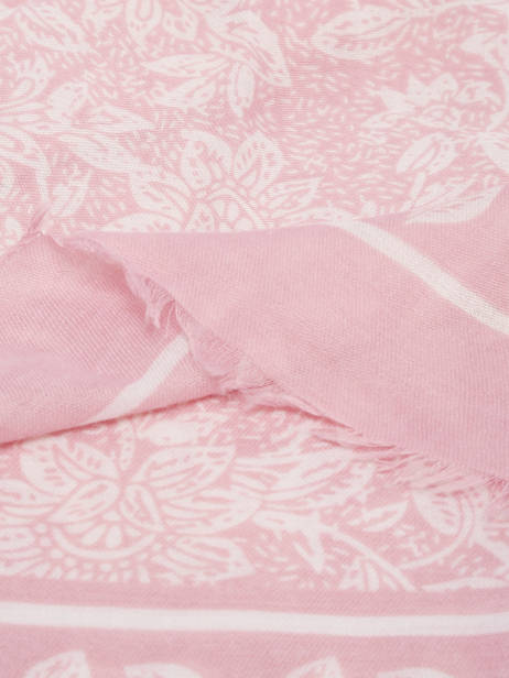 Scarf Gerard pasquier Pink foulard P25100 other view 1