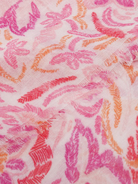 Foulard Gerard pasquier Rose foulard P25071 vue secondaire 1