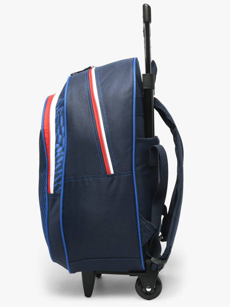 Sac A Dos à Roulettes 2 Compartiments Paris st germain Bleu psg 26AP204R vue secondaire 2