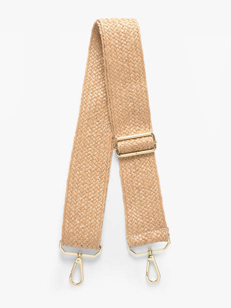 Shoulder Strap Miniprix Beige straw 52E26
