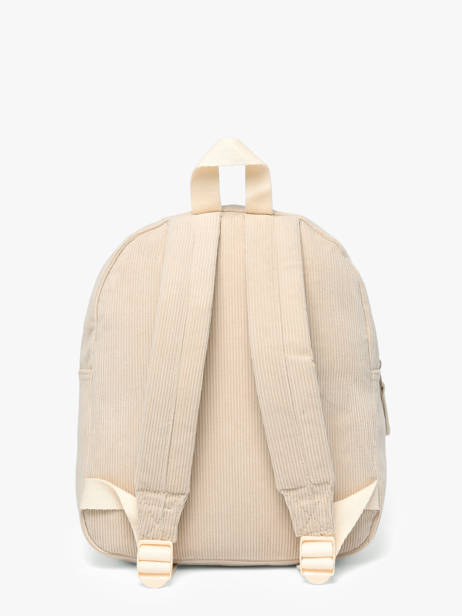 Mini Backpack Pret Beige ridge and row 1460 other view 4