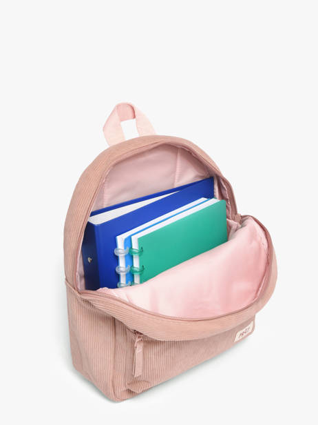 Mini Backpack Pret Pink ridge and row 1461 other view 3