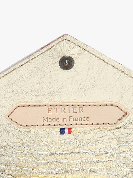 Porte-monnaie Cuir Etrier Noir agnes EAGN5018 vue secondaire 2
