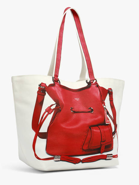Sac Porté épaule 150 Ans Lancel Rouge 150 ans A14372 vue secondaire 1