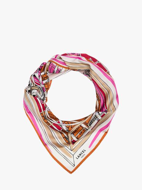 Foulard Lancel Rose 150 ans A14138 vue secondaire 1