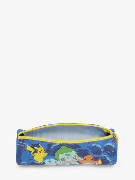 Trousse 1 Compartiment Pokemon Bleu pokemon & friends 26KK207P vue secondaire 1