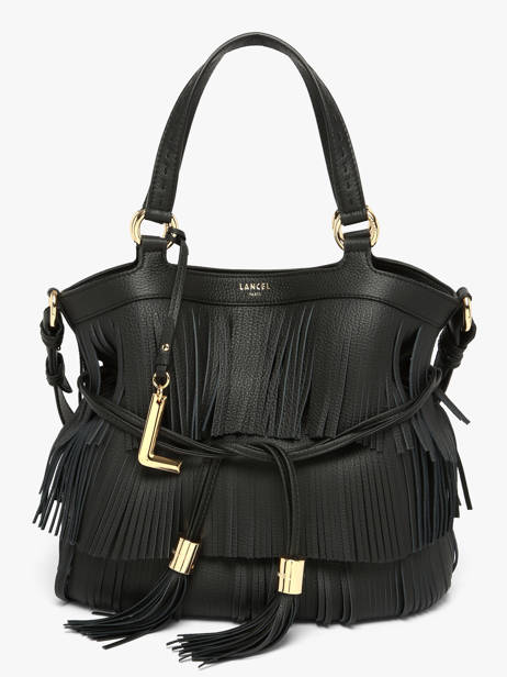 Sac Port� Main 150 Ans Lancel Noir 150 ans A14095