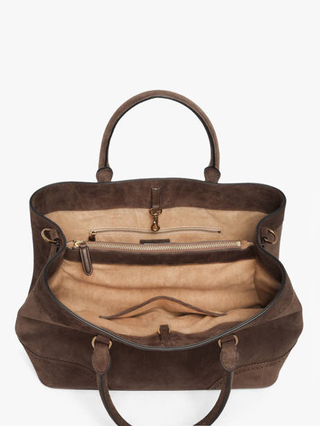 Sac Porté Main Dryden Lauren ralph lauren Marron dryden 31P15645 vue secondaire 3