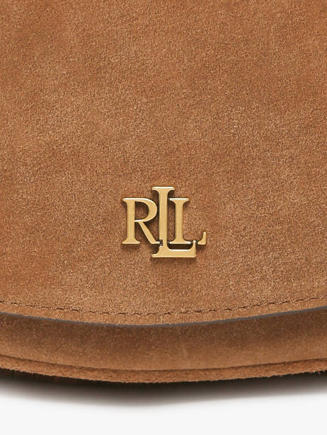 Sac Bandoulière Dryden Lauren ralph lauren Marron dryden 31P11793 vue secondaire 2