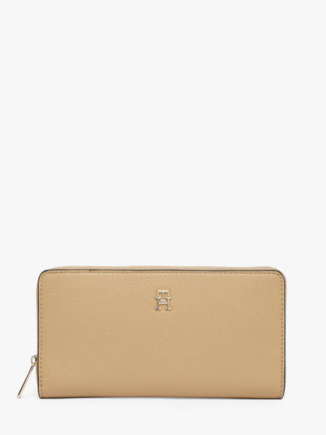 Wallet Tommy hilfiger Beige th icon AW18760