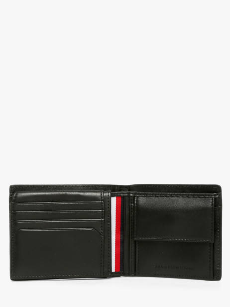Wallet Leather Tommy hilfiger Black central AM14497 other view 1