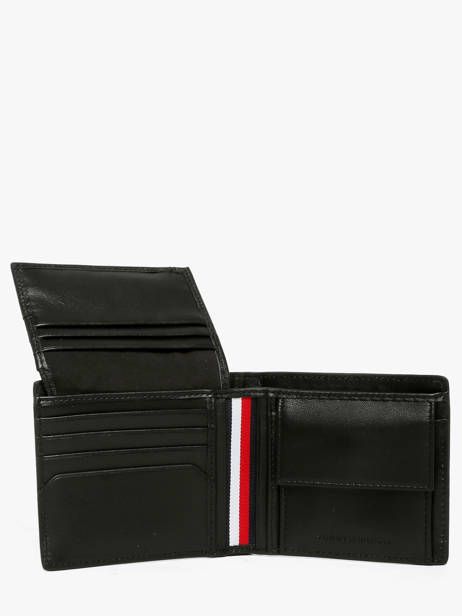 Wallet Leather Tommy hilfiger Black central AM14497 other view 2