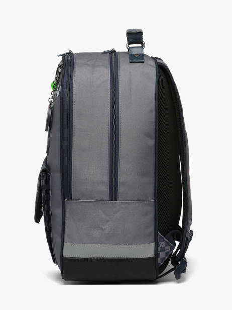 2-compartment Backpack Tann's Gray les fantaisies g 26742511 other view 2