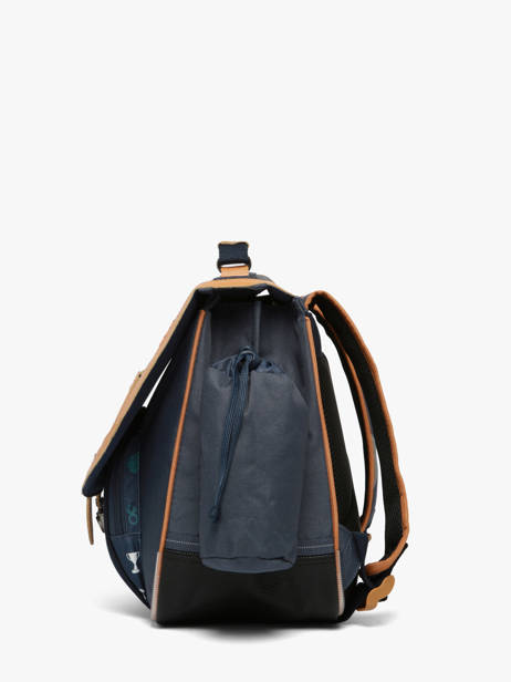 Cartable 2 Compartiments Tann's Bleu les fantaisies g 26382512 vue secondaire 2