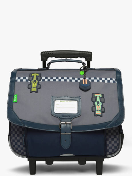 Cartable à Roulettes 2 Compartiments Tann's Gris les fantaisies g 26422511