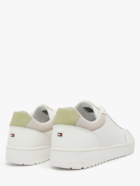 Sneakers En Cuir Tommy hilfiger Blanc men 5868YBL vue secondaire 3