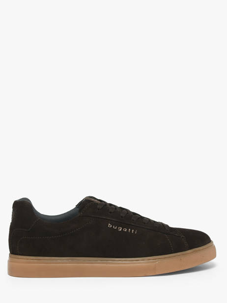Sneakers In Leather Bugatti Brown men 322AS206