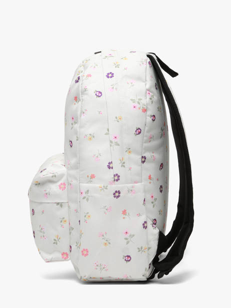 1 Compartment Backpack Vans White backpack VN000H4W other view 2