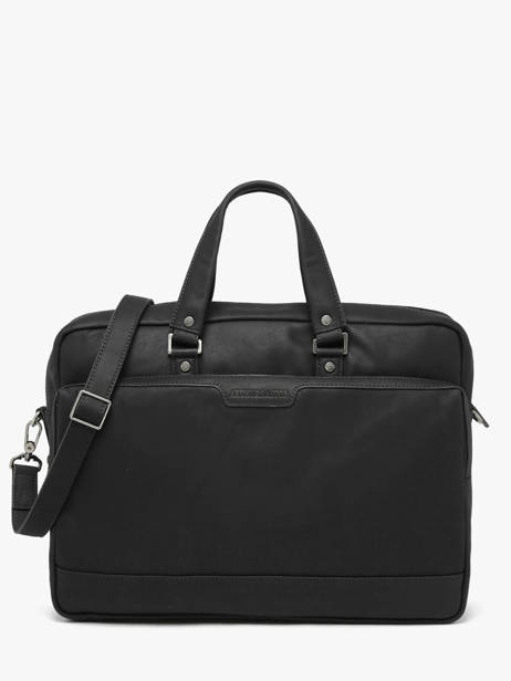 Porte Documents (main) Arthur & aston Noir arsene 2