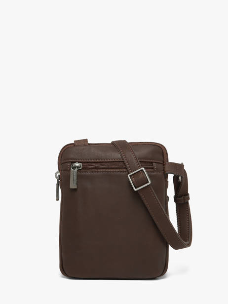 Sac Bandoulière Arthur & aston Marron arsene 6 vue secondaire 3