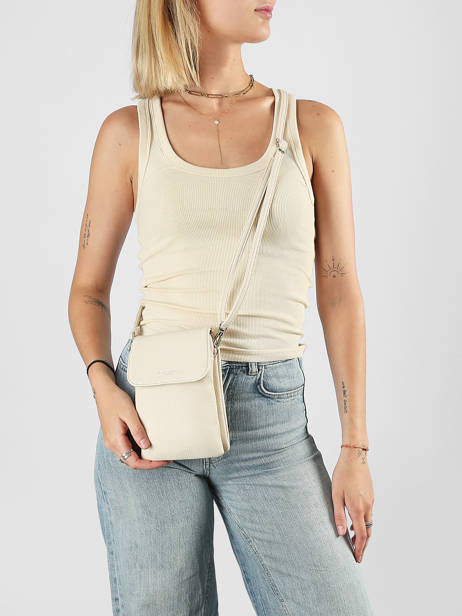 Shoulder Bag Grained Miniprix Beige grained F3609 other view 1
