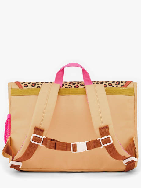 Cartable Hello hossy Marron cool kids 5 vue secondaire 4